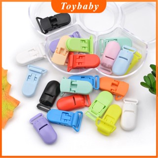 1pc25mm Plástico Chupeta De Bebê Corrente Transparente Para Suporte Clipe Redondo