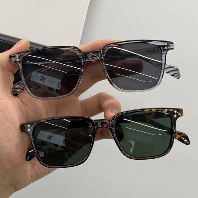 Óculos De Sol Retangular Estilo Vintage Com Proteção UV Para Homem em Oferta na Shopee