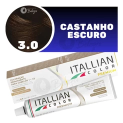 Tinta Itallian Color 60g Castanho Escuro 3.0