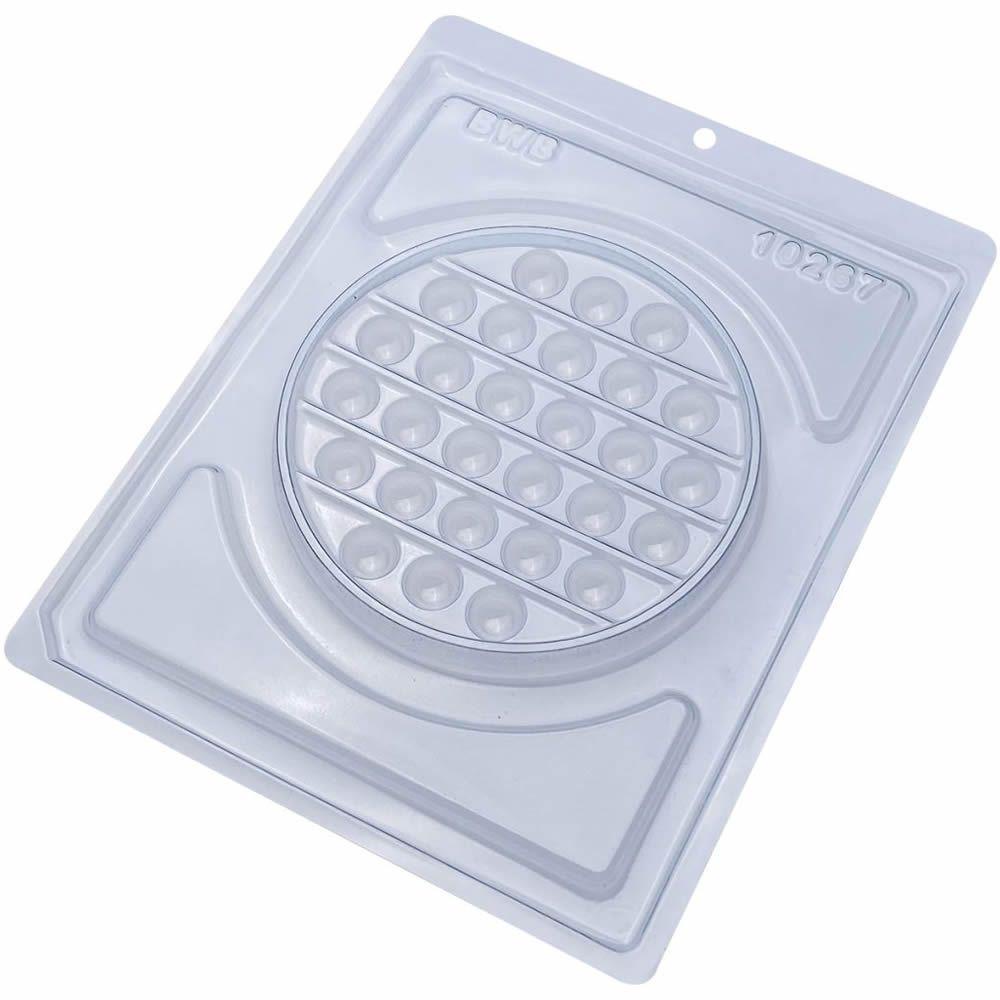 FORMA DE ACETATO - POP IT REDONDO 106GR (UND) em Oferta na Shopee