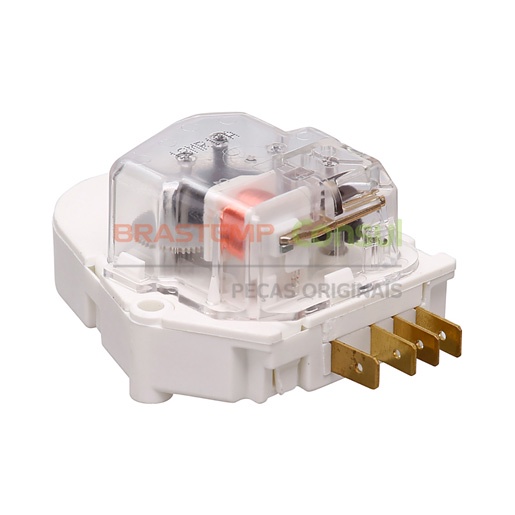 Timer de Degelo para Freezer Brastemp BVG22, BVG24, BVG26, BVG27, BVG28, BVG31 W11112671 110V Original