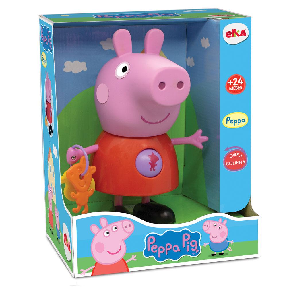 Boneco Peppa com Atividades Peppa Pig - Elka em Oferta na Shopee