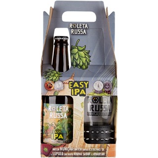 Kit Roleta Russa - 1 Cerveja EASY IPA 355mL + Copo 320mL
