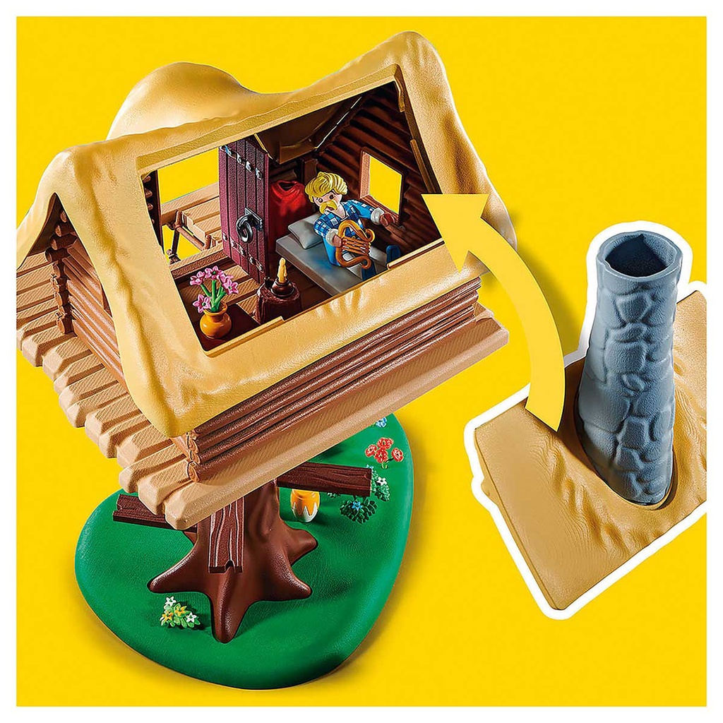Playmobil - Cacofonix com Casa na Árvore - Asterix - 71016 · foto 2