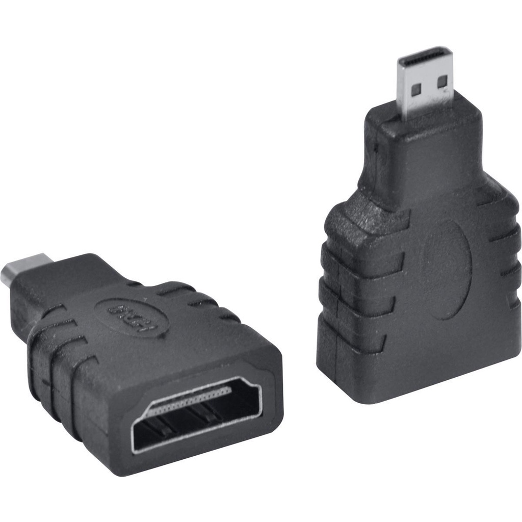 Adaptador Micro Hdmi Macho X Hdmi Fêmea Ah-mch kit com 5
