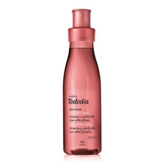 Body Splash Noz Pecã e Cacau Tododia - Desodorante Colônia - 200 ml