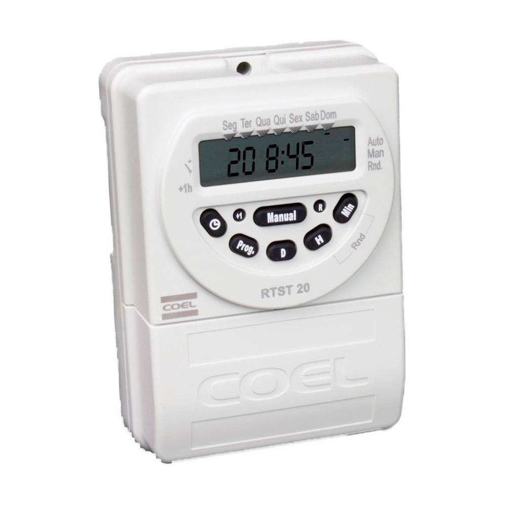 Timer Temporizador Digital Coel Bivolt Programador Rtst20