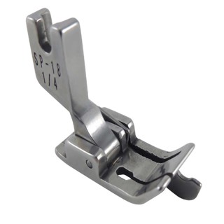 Calcador Pesponto Compensado Guia Esquerdo 1/4 Reta Industrial