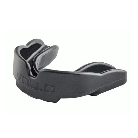 Protetor Bucal Vollo Moldável Anatômico Preto