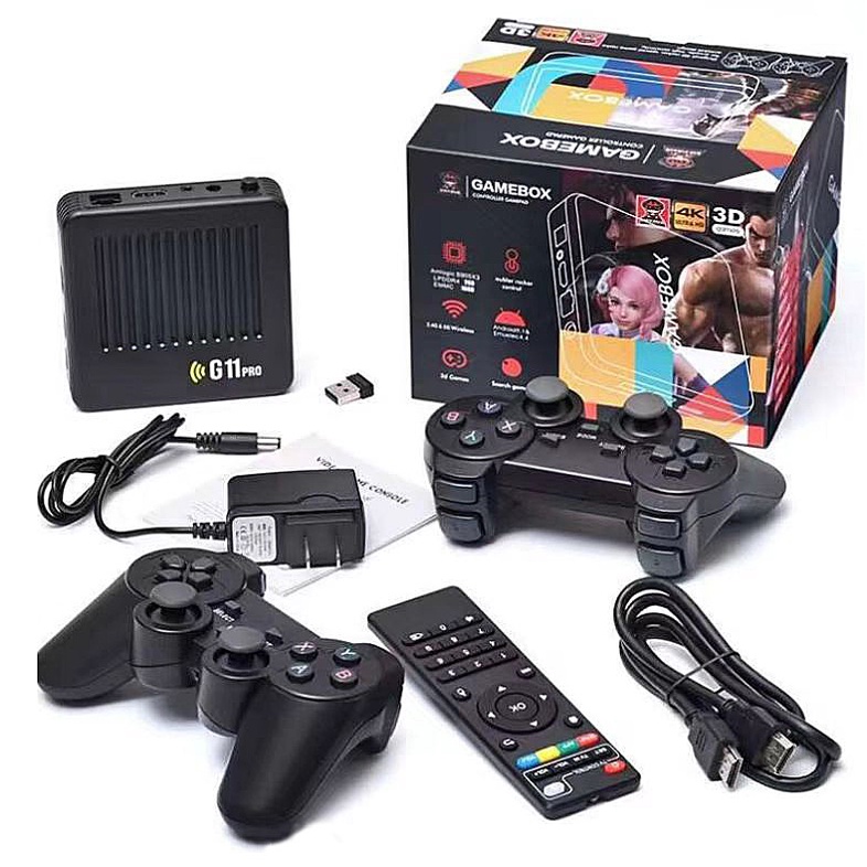 Wholesale G11 pro TV set-top box game console dual-system Android 9.0 home game 9U0F