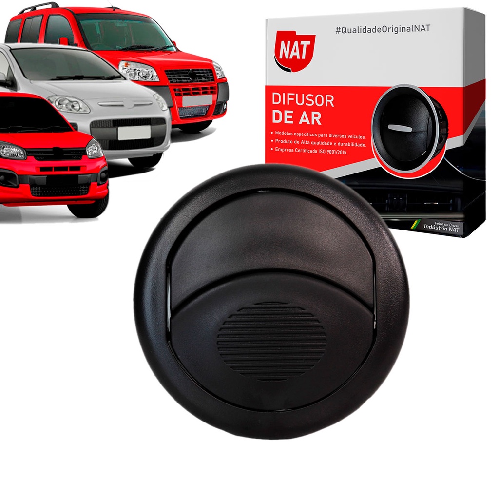 Difusor Saida De Ar Novo Uno 2017 Até 2019 Lateral Direito/Esquerdo Novo Palio 2012 Até 2018  e Doblo 2002 Até 2018 Cent em Oferta na Shopee