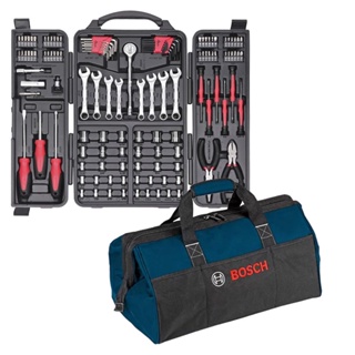 Jogo de Ferramentas 129 Peças + Bolsa para Ferramentas Bosch em Oferta na Shopee