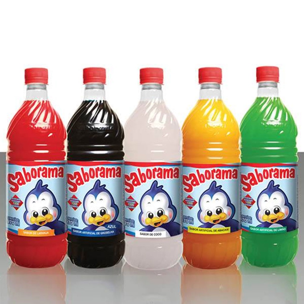 Base Liquida para Sorvetes Raspadinhas e Drinks 970ml Escolha o Sabor - Saborama · foto 2
