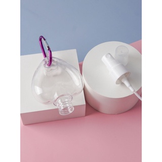 Frasco De Spray Vazio De Plástico Transparente Para Maquiagem E Cuidados Com A Pele Para Viagem e álcool 50ml T-310-1 em Oferta na Shopee