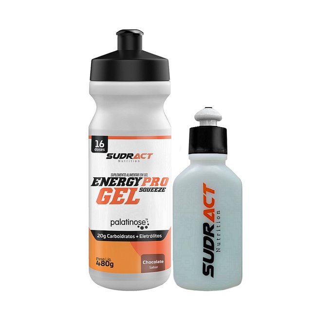 Gel Carb Repositor Energy Pro Squeeze + Mini Sudract 480g 16 doses