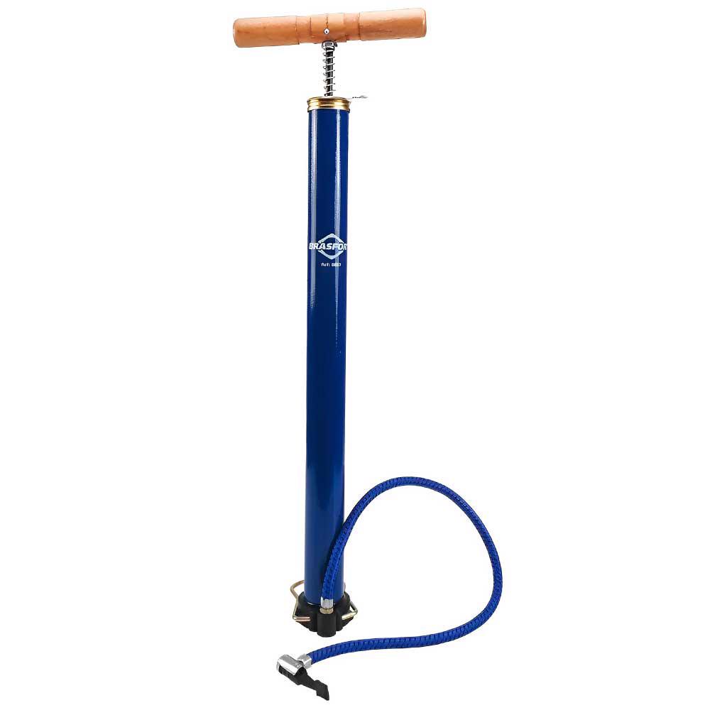 Bomba Manual Vertical para Encher Pneus com Pistão Simples 279900 BRASFORT em Oferta na Shopee
