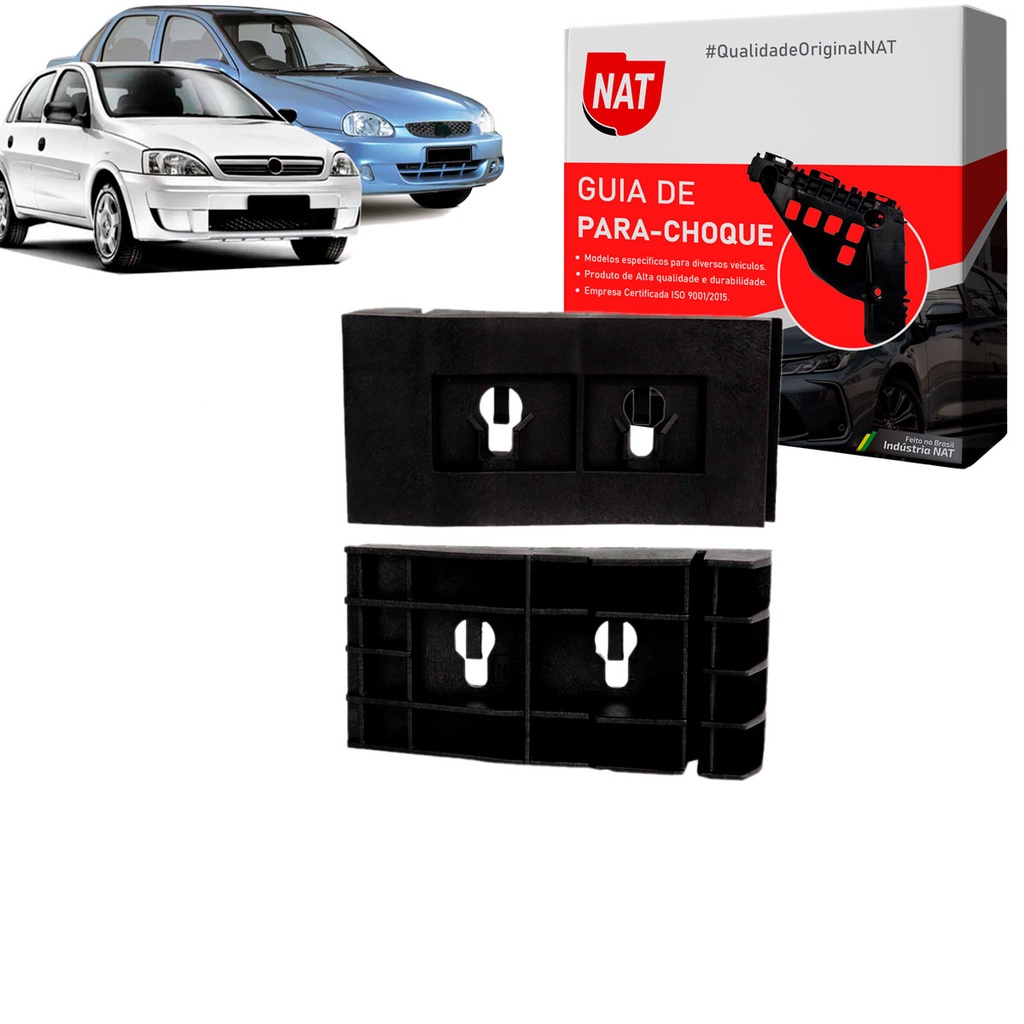 Par Suporte Parachoque Corsa Sedan E Classic 1996 Até 2010 Traseiro em Oferta na Shopee