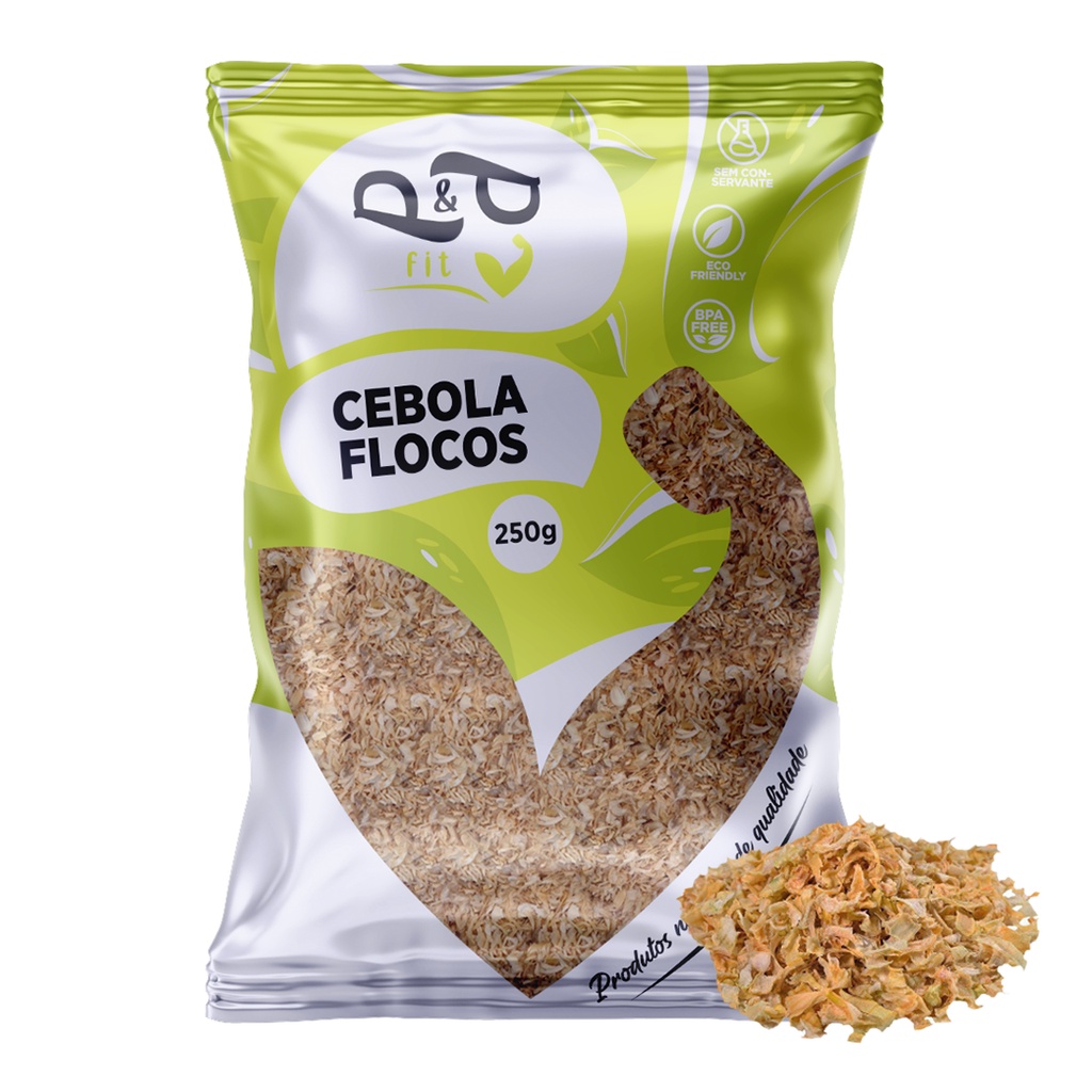 Cebola em Flocos - 250g - P&P - Food & Beverages
