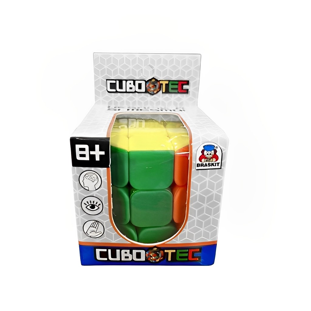 Cubo Mágico 3x3 Octogonal Cubotec Profissional 3001 Braskit em Oferta na Shopee