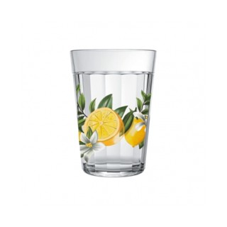 Copo Americano Long Drink Limão Siciliano 300ml Vidro Nadir Figueiredo Decoração Allmix