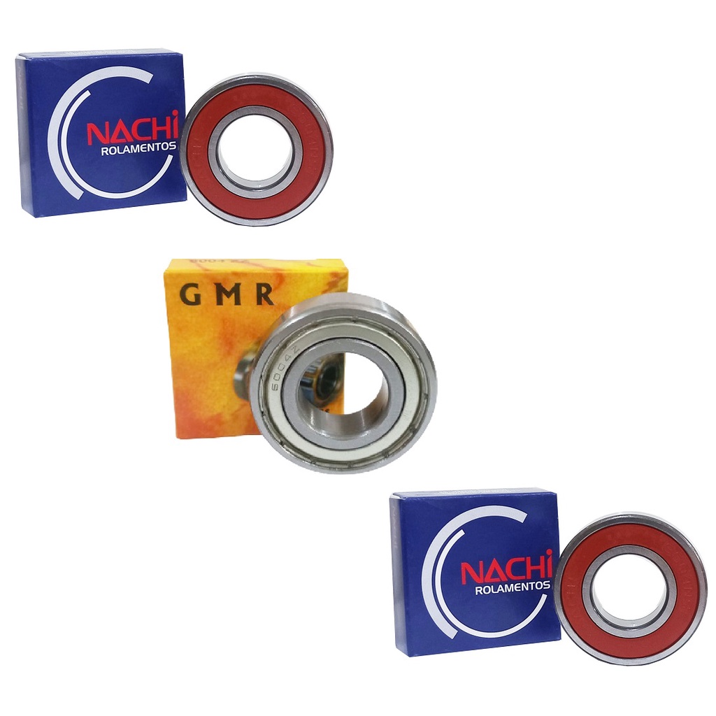Kit Rolamentos da Roda Traseira Ybr Factor 125 / Fazer 150 / Factor 150 em Oferta na Shopee