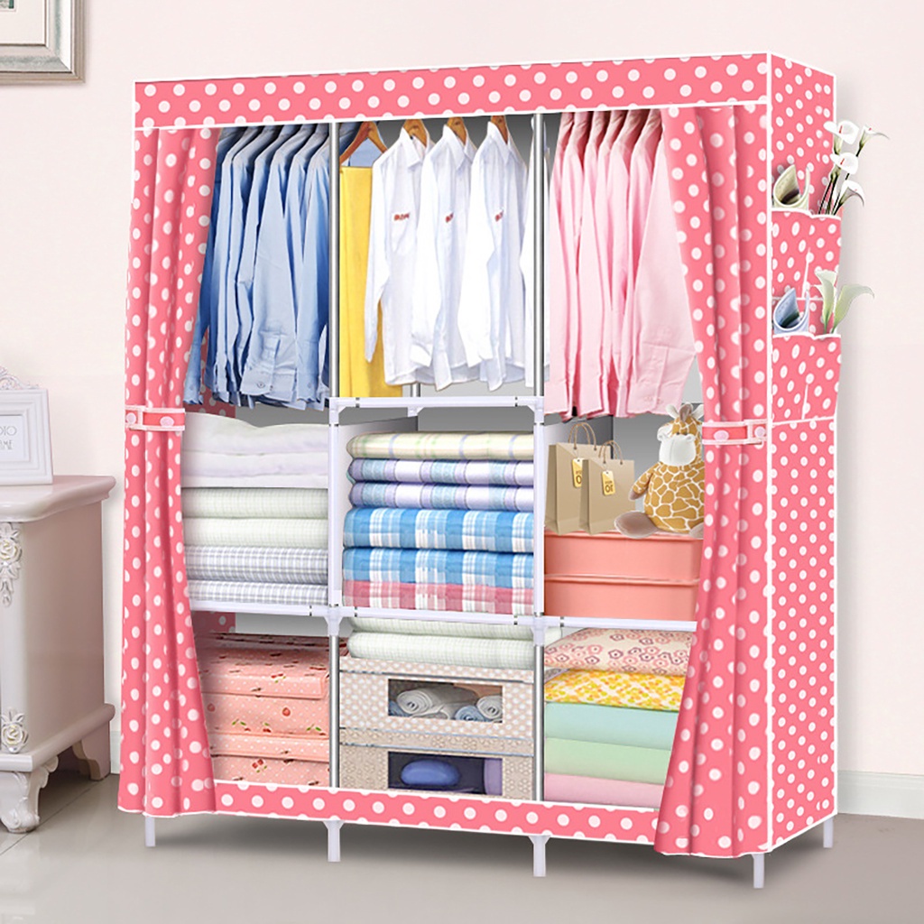 Guarda Roupa Dobrável Organizador De Roupas