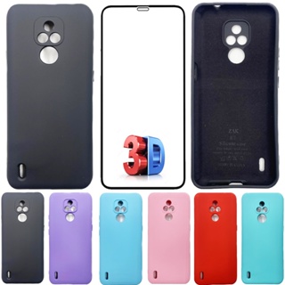 Kit Pelicula + Capa Silicone Veludo PARA MOTO E7 XT2095 em Oferta na Shopee