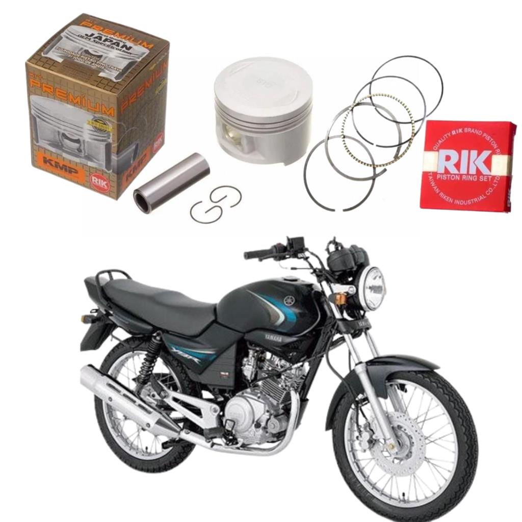 Kit Pistao Com anel Rik Premium Ybr125 Xtz125 Medida 0.25mm em Oferta na Shopee