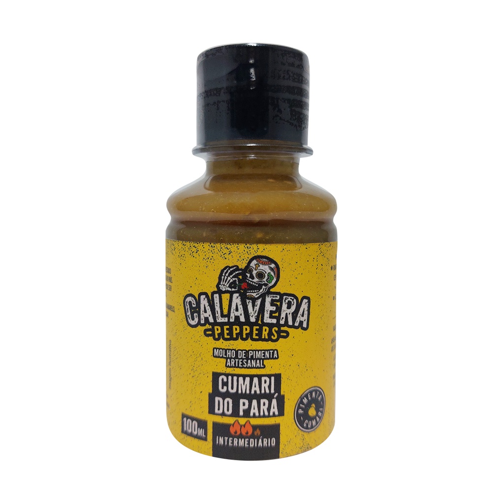 Molho de pimenta Cumari do Pará 100ml - Calavera Peppers