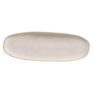 Travessa Oval Rasa Orgânico Latte 21cm