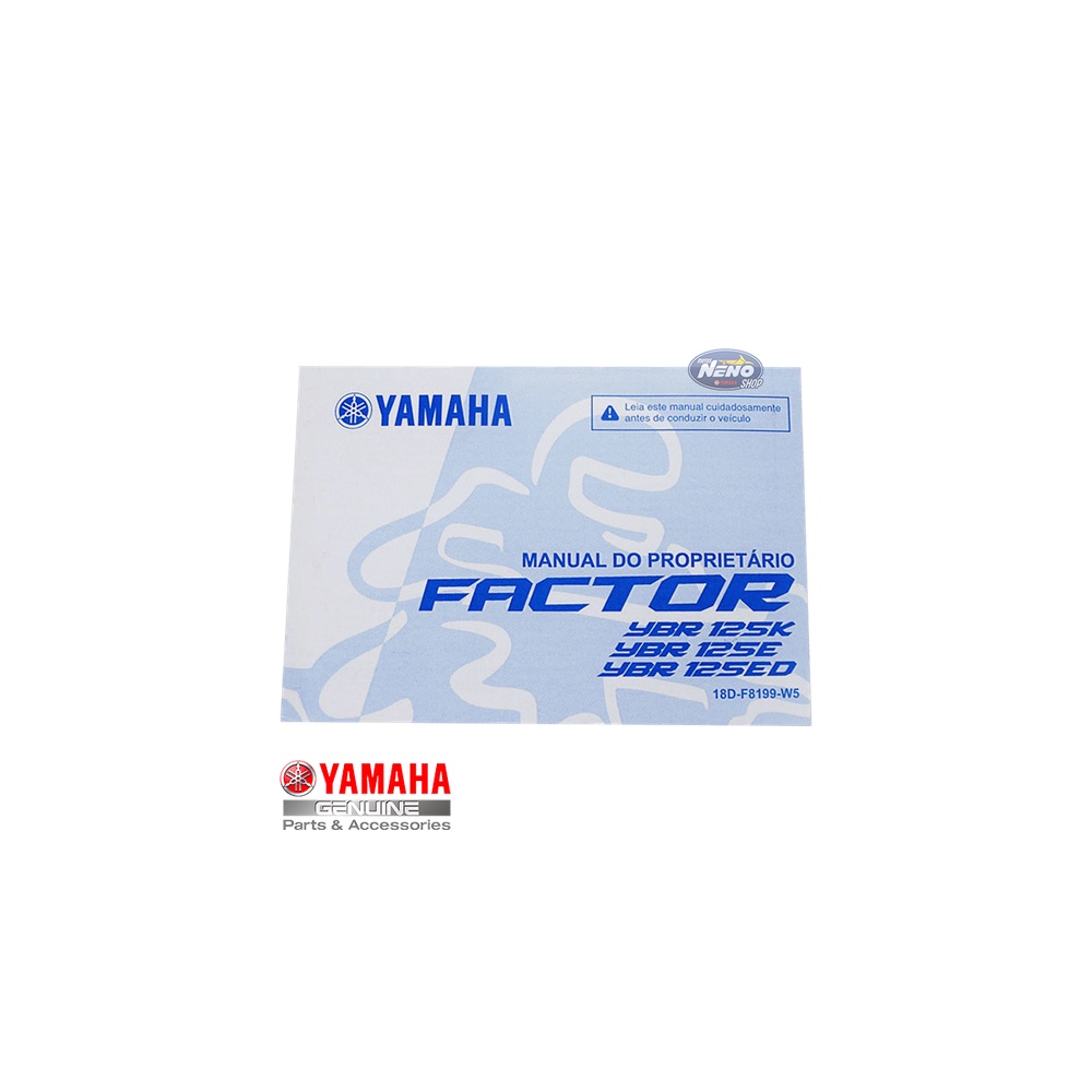 Manual do Proprietário Factor YBR 125 09-13 Original Yamaha