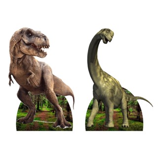 dinossauro kit decoração de festa infantil 4 display de mesa 20cm