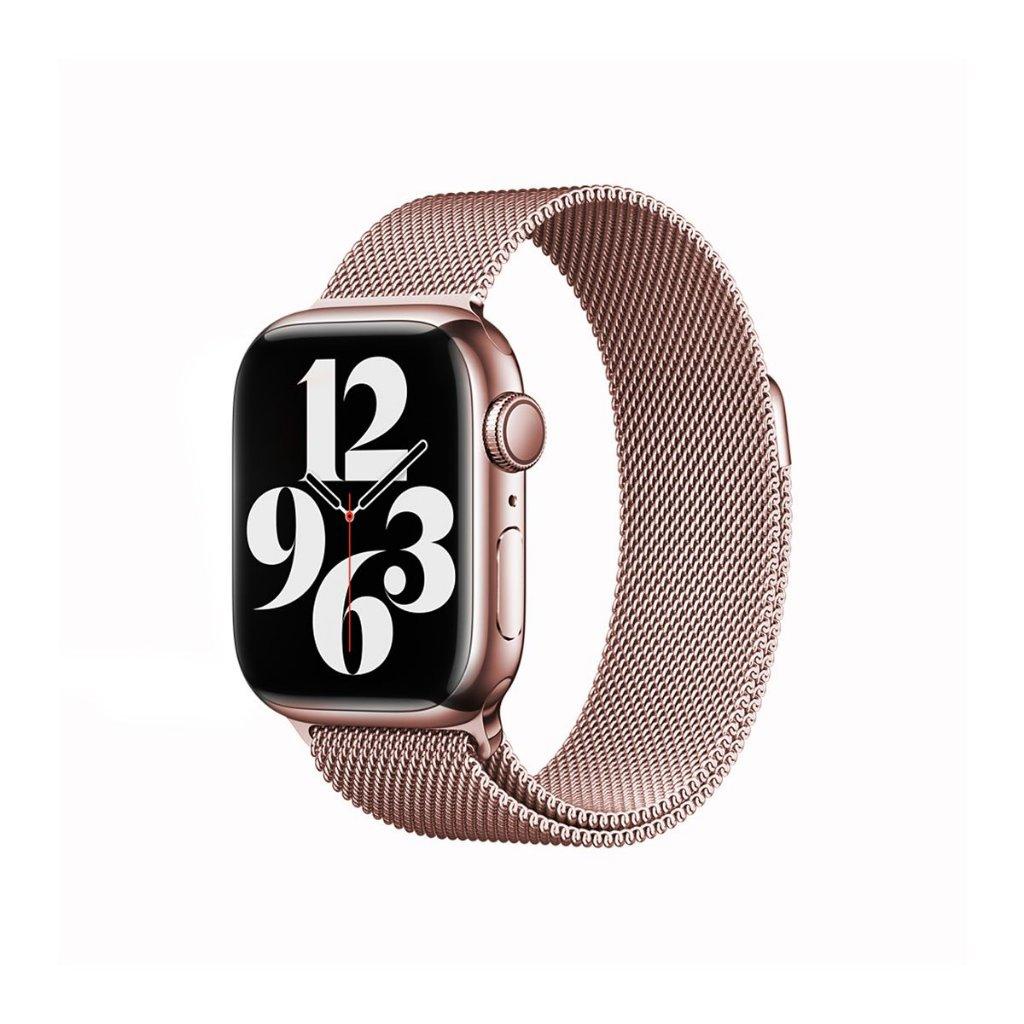 Pulseira de Milanese para Apple Watch 38 / 40 / 41MM Rosa - Gshield - Mobile & Gadgets
