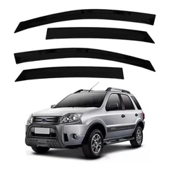 Defletor Calha de Chuva Ecosport 2003 a 2012 4 Portas Ecoflex