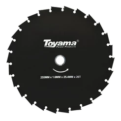 Disco De Serra universal 26D Furo de 1'' Para Roçadeira