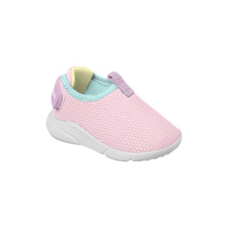 Tênis Infantil Feminino Ortopé Sport Baby Calce Prático Rosa