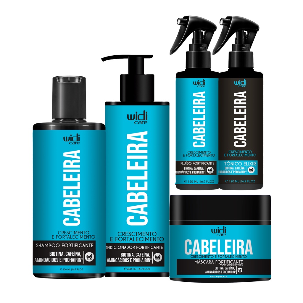 Widi Care Linha Cabeleira Monte o kit do seu jeito