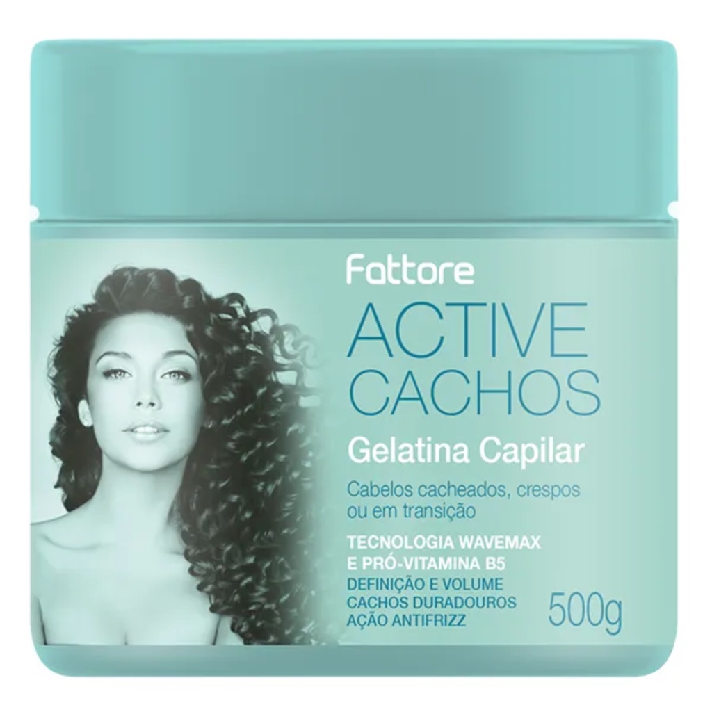 Fattore Active Cachos - Gelatina Capilar 500g