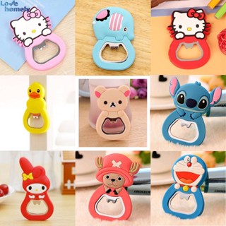 Desenho Animado Abridor De Garrafas Adesivo Magnético Frigorífico Criativo Hello Kitty Doraemon De Cerveja Fofo Silicone Acessórios De Cozinha