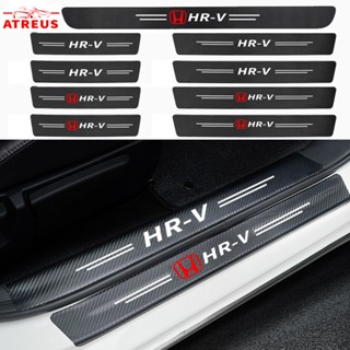 Para HRV Adesivo Soleira De Porta De Carro De Fibra De Carbono Soleira De Porta Anti-risco Protetor De Porta-Malas em Oferta na Shopee