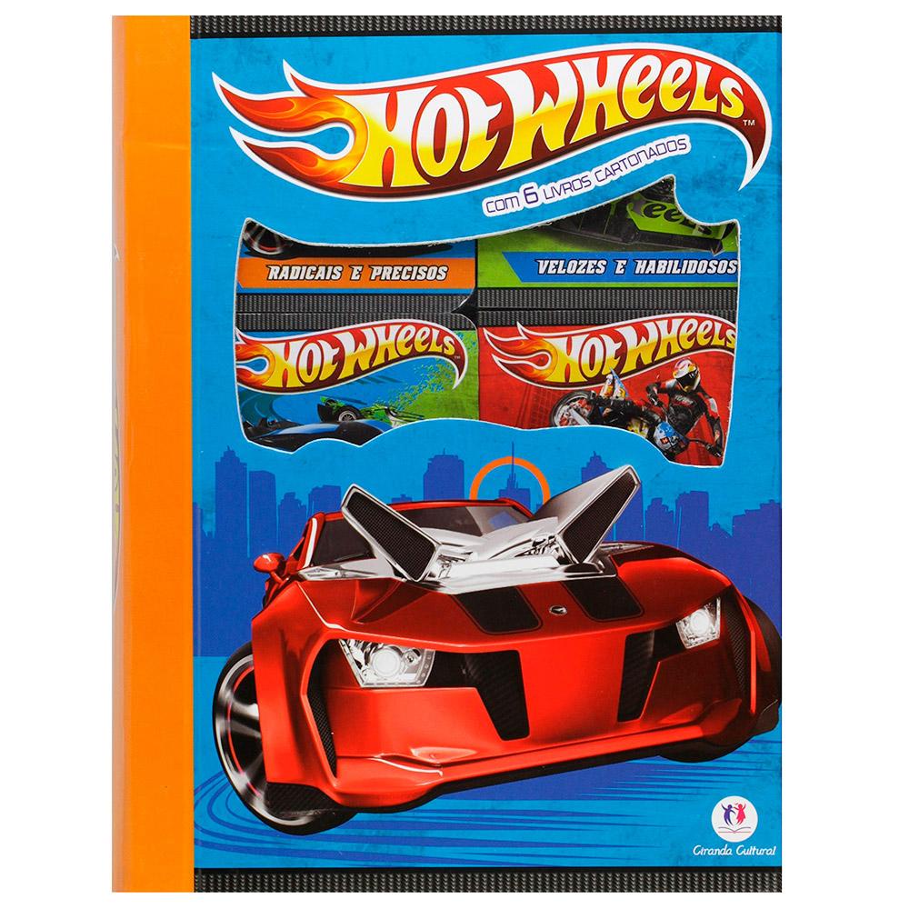 Box com 6 Mini Livros Hot Wheels - Ciranda Cultural - Books & Magazines