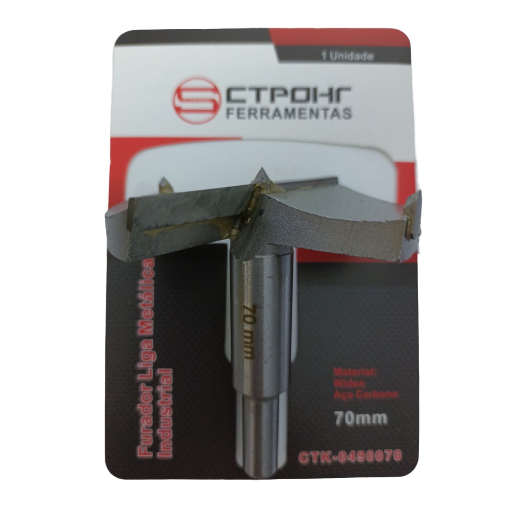 Broca Forstner 70mm: Onde Comprar | BuscaProdutos
