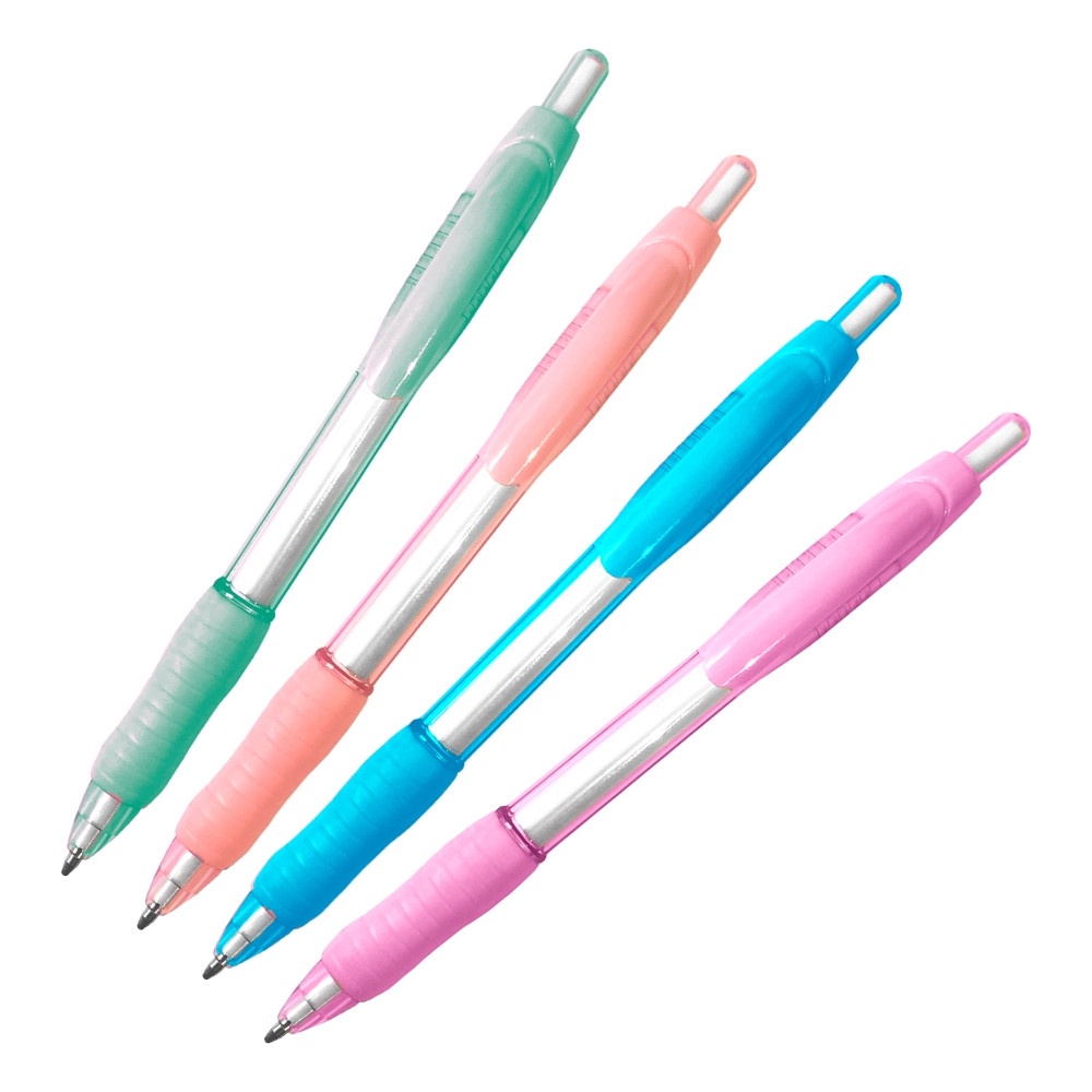 Lapiseira Candy 0,7mm com Grip Emborrachado Cores Sortidas Pote c/ 24 Uni Keep - EI116 em Oferta na Shopee