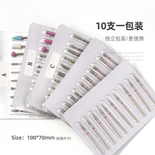 Ferramentas de Manicure Ferramentas de Manicure Tratamento de Borda Frontal Estilo Russo Kit de Arranjo de Cabeçote de Polimento Removedor de Pregos Máquina de Polimento Universal Exfo Frontal