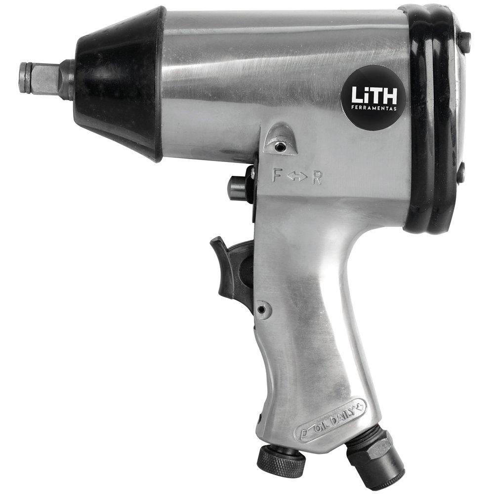 Chave de Impacto Pneumática 1/2" Polegadas 7000rpm Torque Máximo 320Nm - Lith - Home & Living