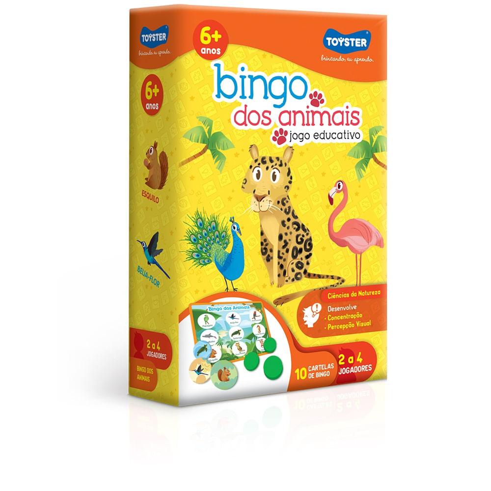 Bingo dos Animais - Toyster em Oferta na Shopee