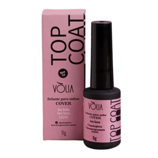 Novo Top Coat COVER 9g - Vòlia - Selante Finalizador para Unhas em Gel