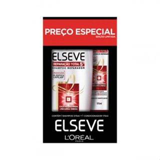 Kit Shampoo e Condicionador Elèseve Reparação Total