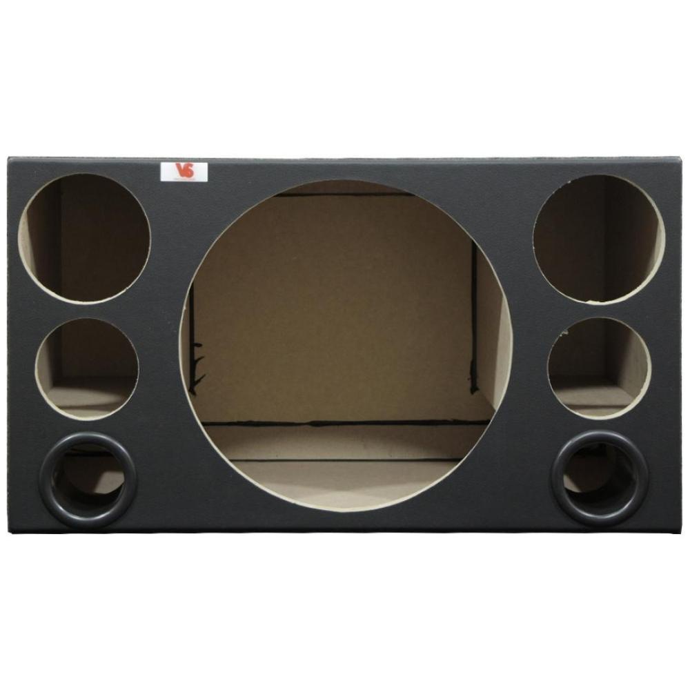 Caixa Vazia para 1 Woofer 15 + 2 Driver + 2 Tweeter + 2 Duto