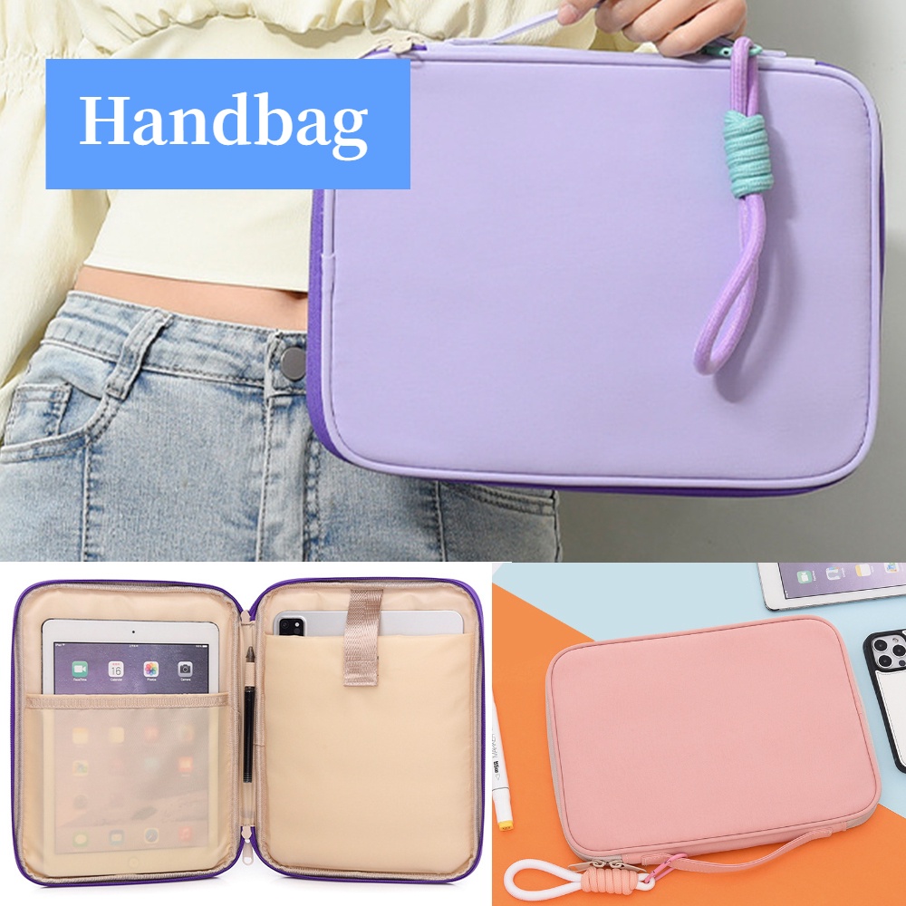 Bolsa De Mão Tablet Capa Para Samsung Galaxy Tab S9 S8 S7 FE/S7 + 11 12.4 Polegadas 5G S9 Plus